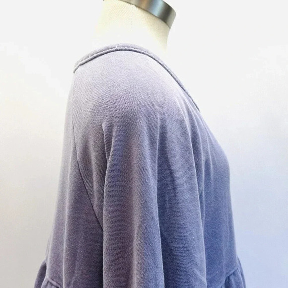 NWT SO Juniors Long Sleeve Pullover Round Neck Joey Purple Shirt Size Medium - Picture 7 of 14